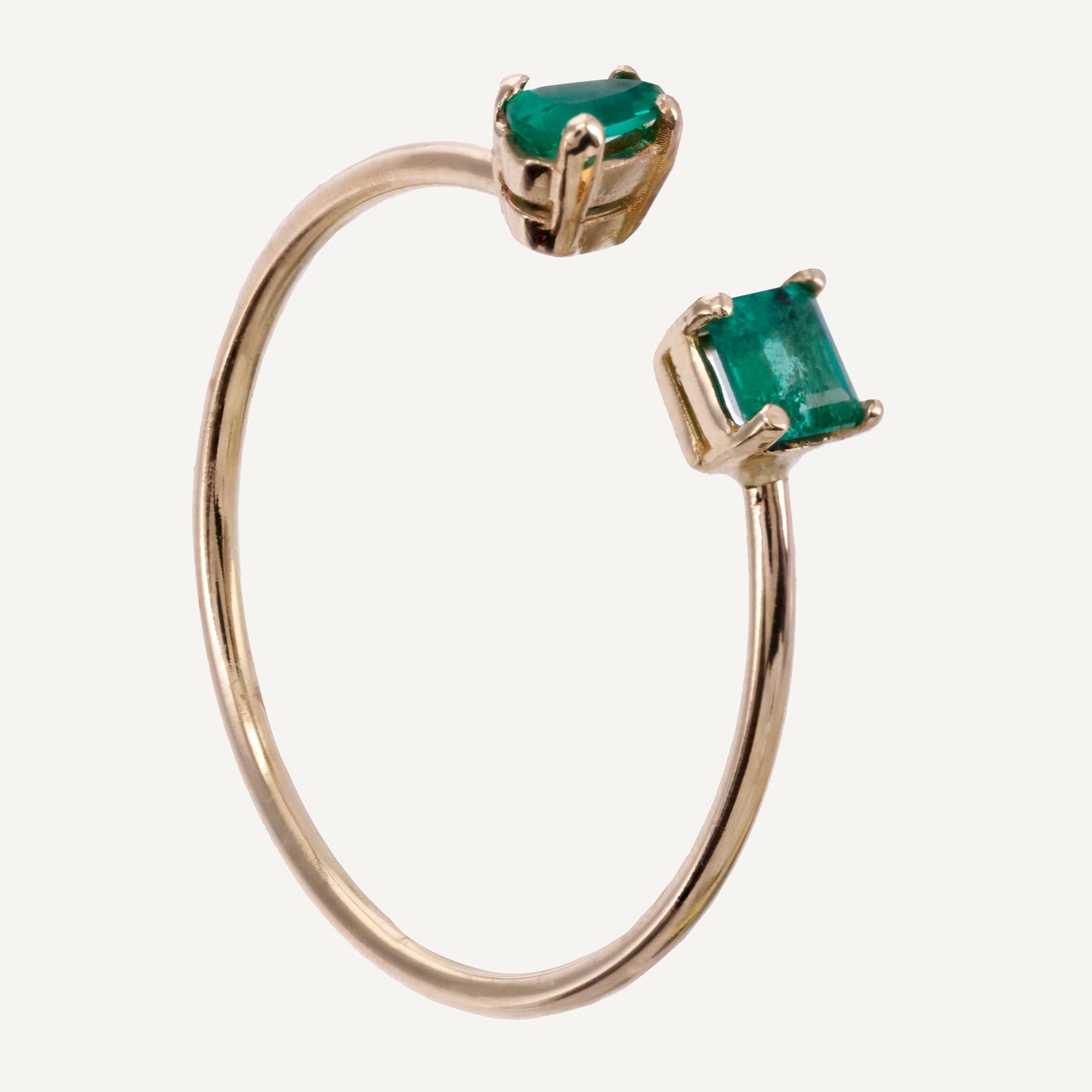 ANILLO TOI ET MOI CUADRADA Y GOTA