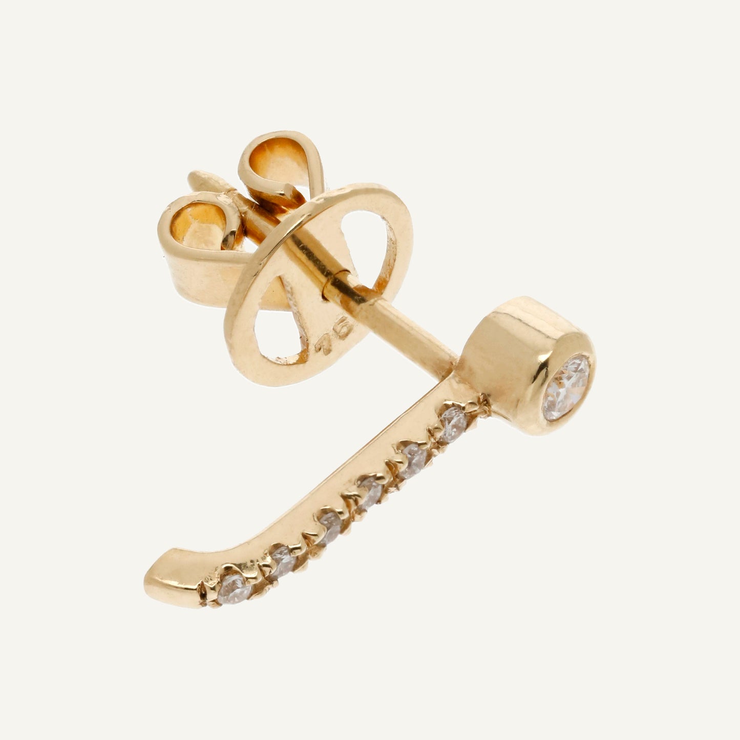 ARETE SEMIHOOP ORO 18K