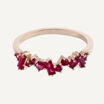 ANILLO CRAZY RUBÍS