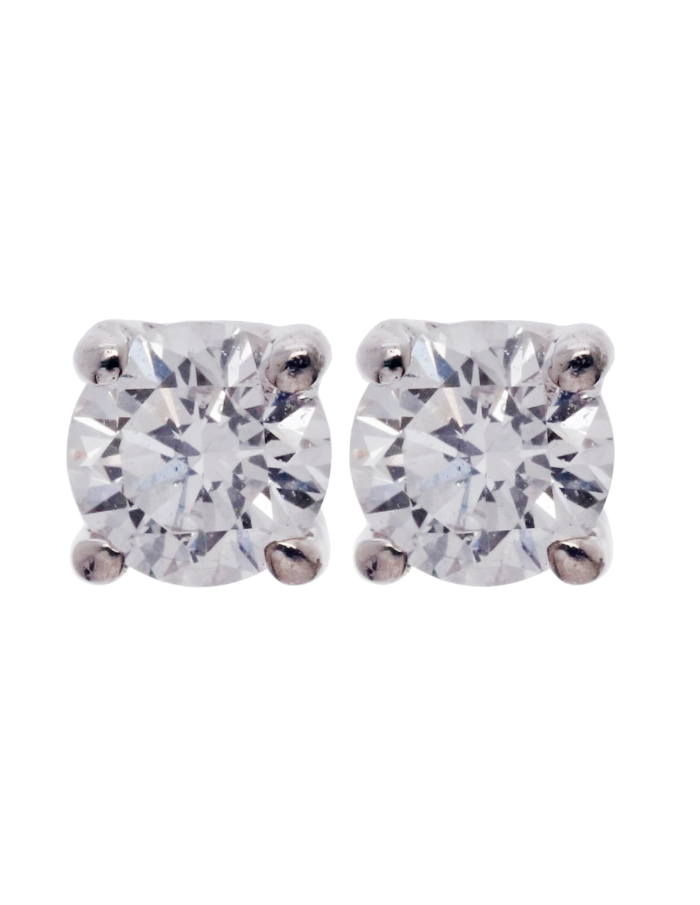 PAR DE STUDS DIAMANTES