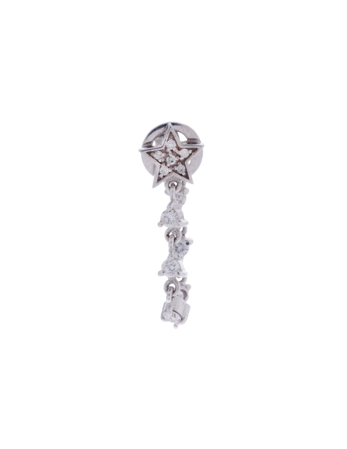 ESTRELLA CON DIAMANTES COLGANDO