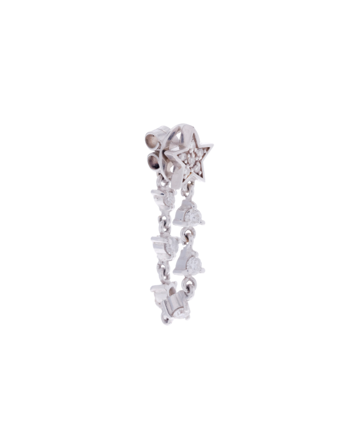 ESTRELLA CON DIAMANTES COLGANDO
