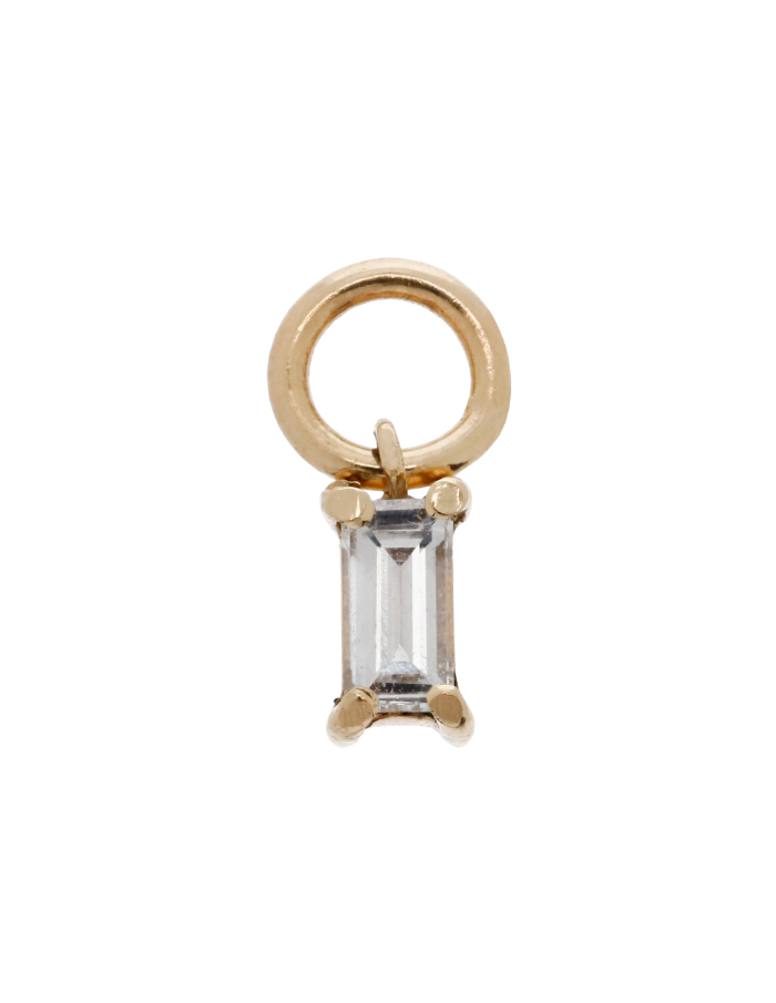 CHARM DIAMANTE BAGUETTE