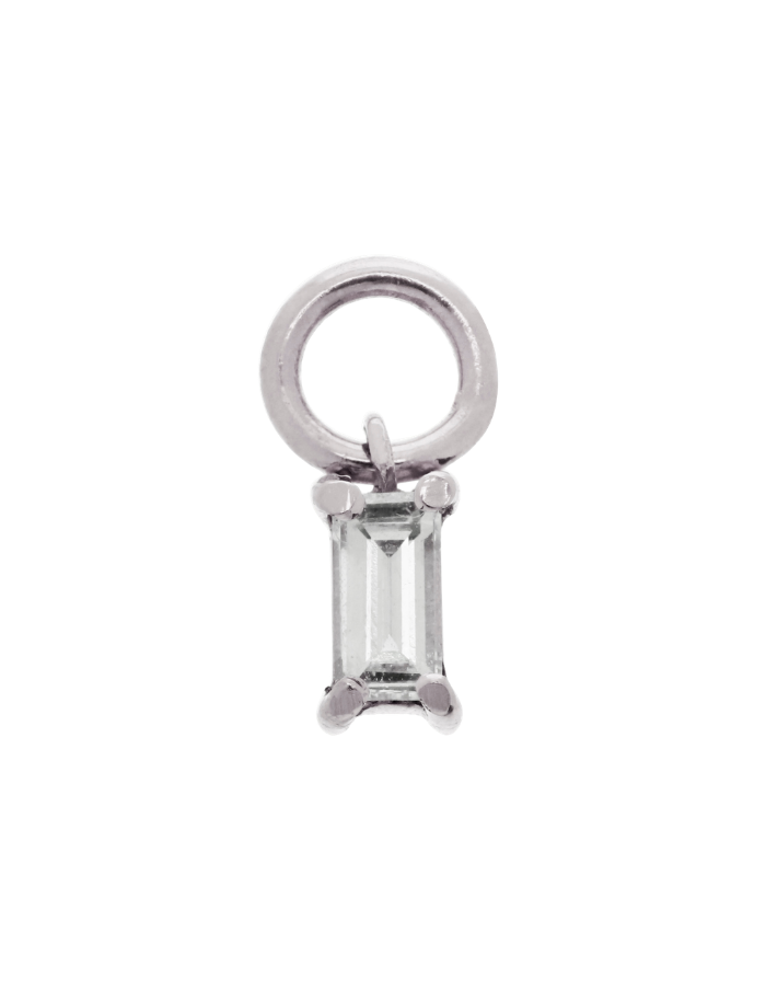 CHARM DIAMANTE BAGUETTE