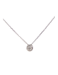 CADENA VENECIANA CON  DIAMANTE REDONDO