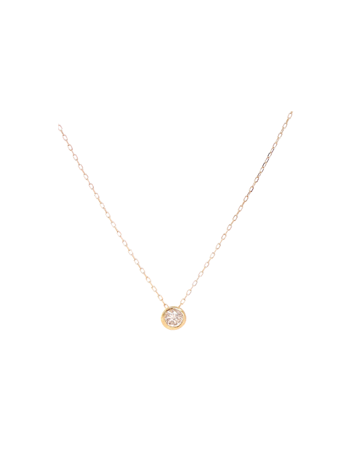 CADENA VENECIANA CON  DIAMANTE REDONDO