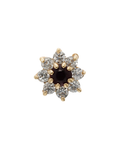 FLOR RUBí Y DIAMANTES