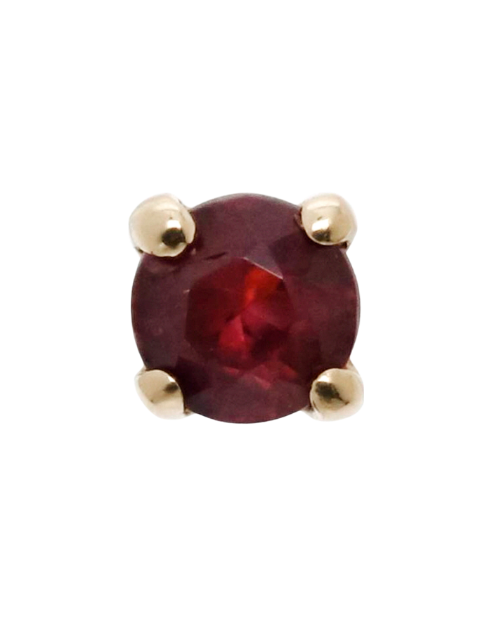 STUD RUBÍ 2MM