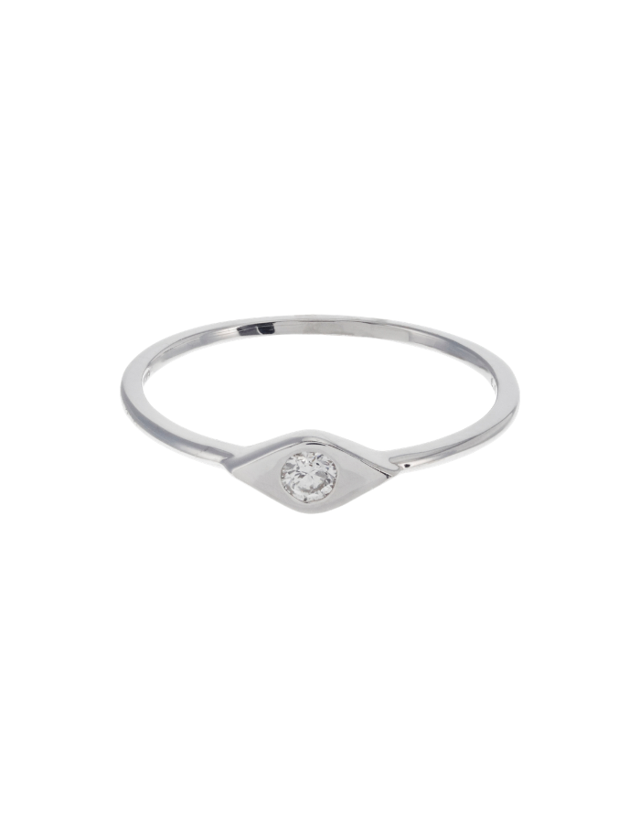 ANILLO OJO CON DIAMANTE