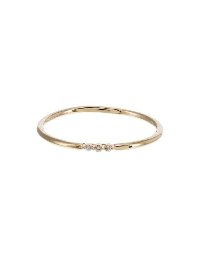 ANILLOS MINI CHISPITAS DIAMANTES