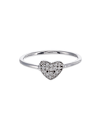 ANILLO CORAZÓN DIAMANTES