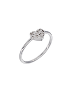 ANILLO CORAZÓN DIAMANTES