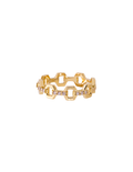 ANILLO HEXáGONOS DIAMANTES