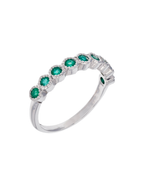 ANILLO ESMERALDAS MORITAS