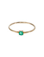 ANILLO ESMERALDA REDONDO
