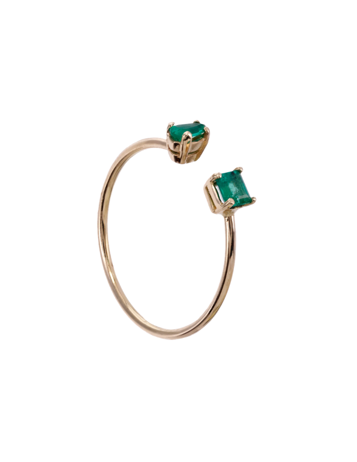 ANILLO TOI ET MOI CUADRADA Y GOTA