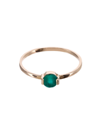ANILLO ESMERALDA SOLITARIO