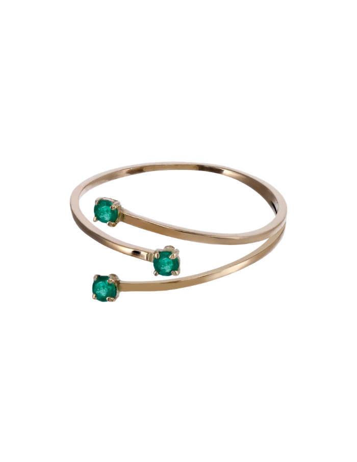 ANILLO X3 ESMERALDAS