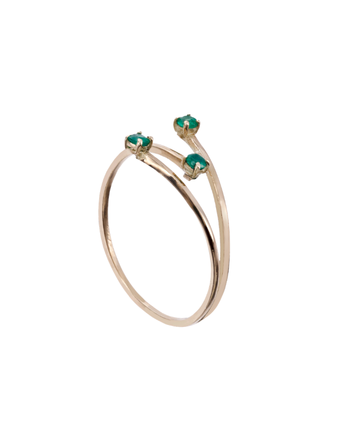 ANILLO X3 ESMERALDAS