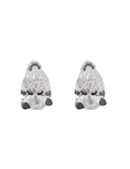 PAR DE STUDS GOTA DIAMANTE