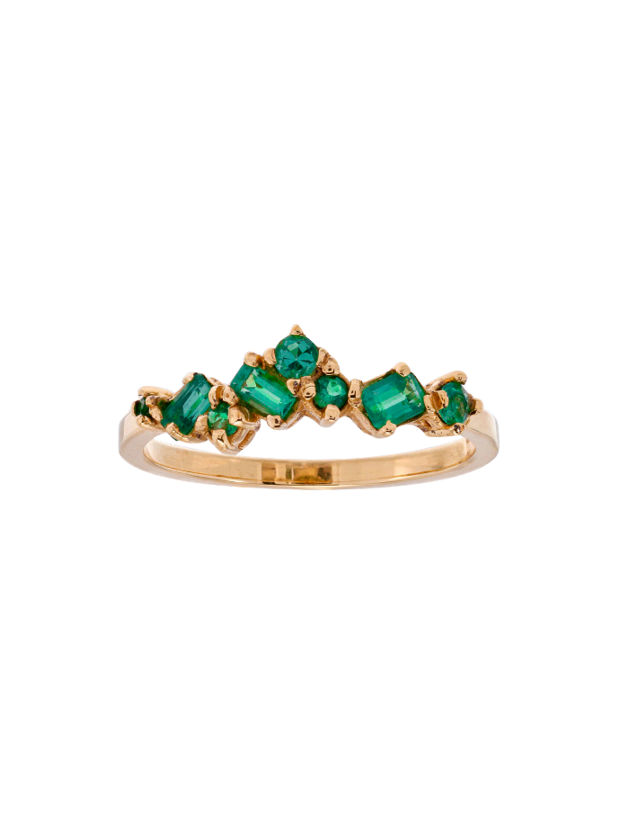 ANILLO CRAZY ESMERALDAS