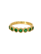 ANILLO MORITAS ESMERALDAS