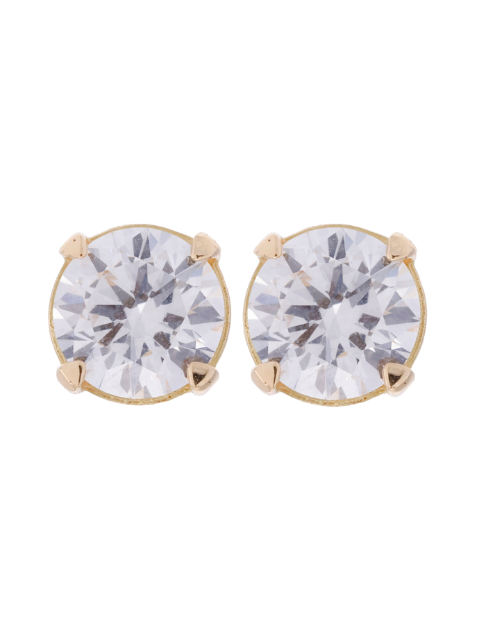 PAR DE STUDS DIAMANTE