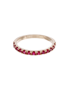 ANILLO RUBÍS REDONDOS