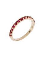 ANILLO RUBÍS REDONDOS