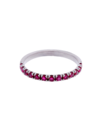 ANILLO RUBÍS REDONDOS