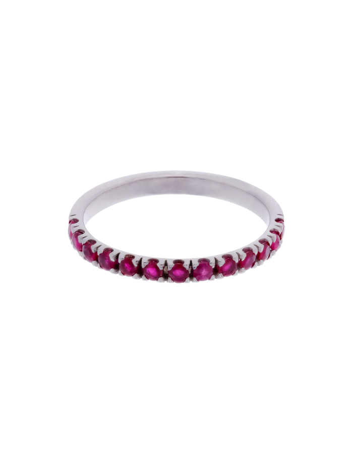 ANILLO RUBÍS REDONDOS