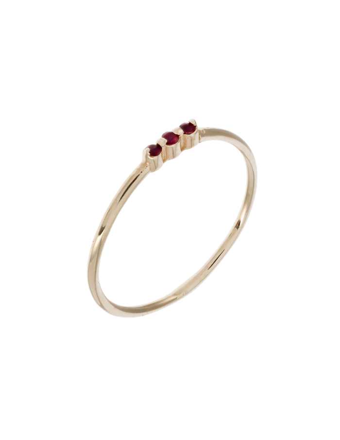 ANILLO 3 RUBís
