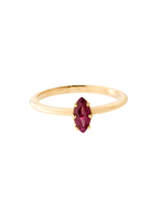 ANILLO RUBí MARQUISSE VERTICAL