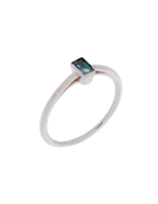 ANILLO ZAFIRO VERDE