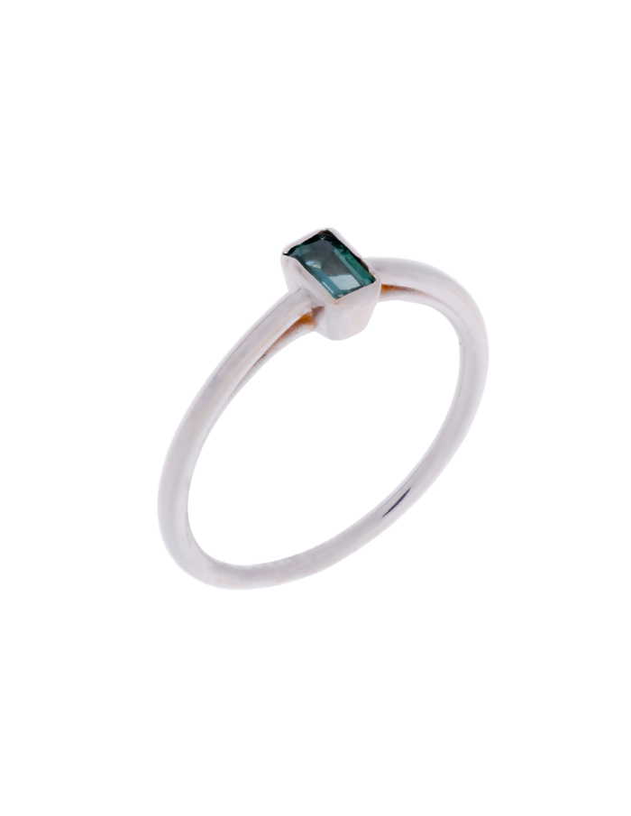 ANILLO ZAFIRO VERDE