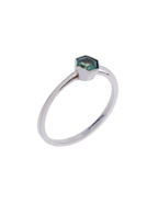 ANILLO ZAFIRO VERDE