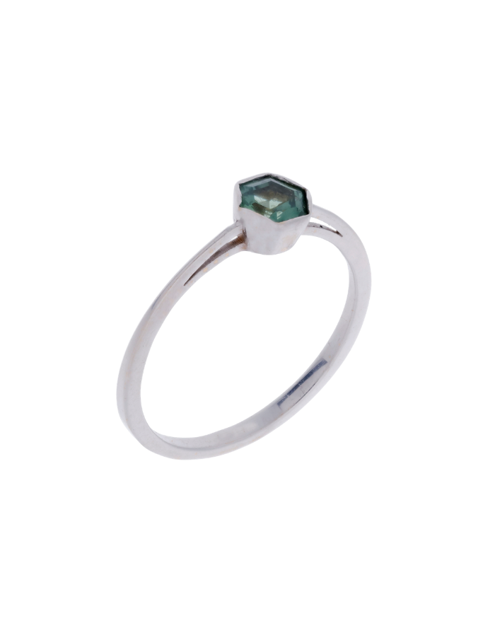 ANILLO ZAFIRO VERDE