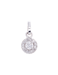 DIJE DIAMANTE HALO DIAMANTES