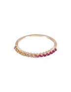 ANILLO ZAFIROS DE COLORES