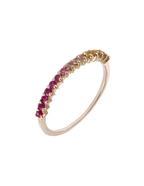 ANILLO ZAFIROS DE COLORES