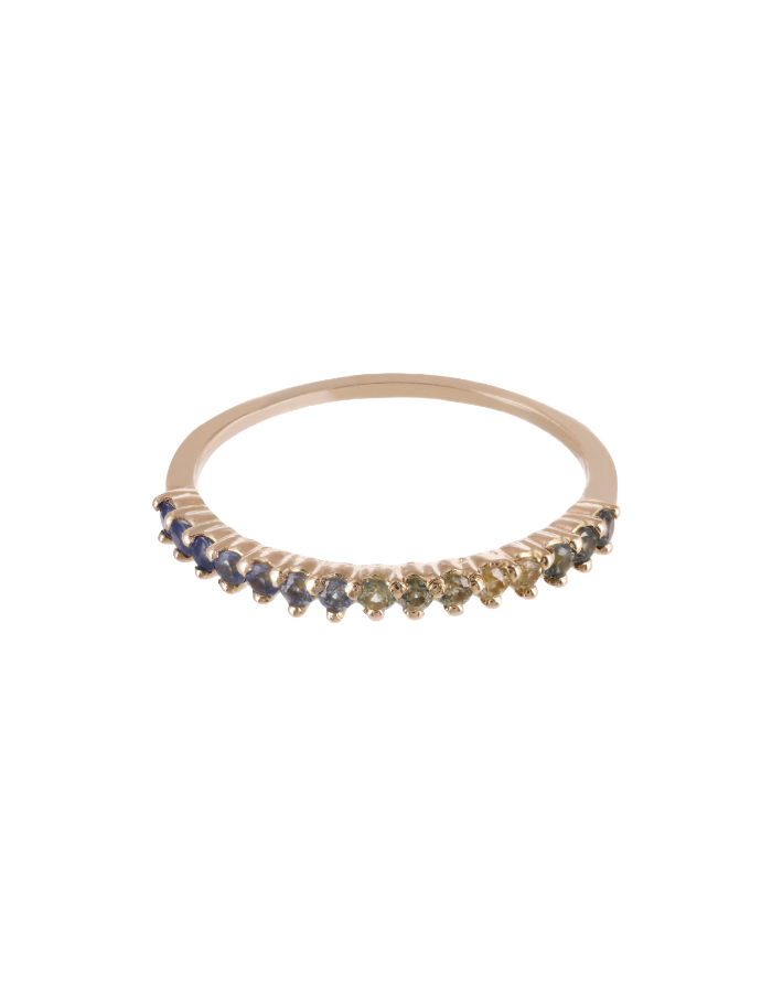ANILLO ZAFIROS DE COLORES