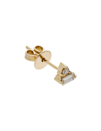 STUD DIAMANTE BAGUETTE Y REDONDO