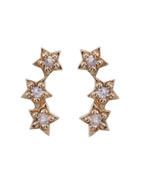 PAR 3 ESTRELLITAS CON DIAMANTES