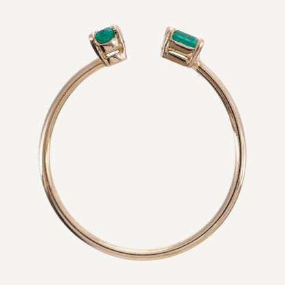 ANILLO TOI ET MOI CUADRADA Y GOTA