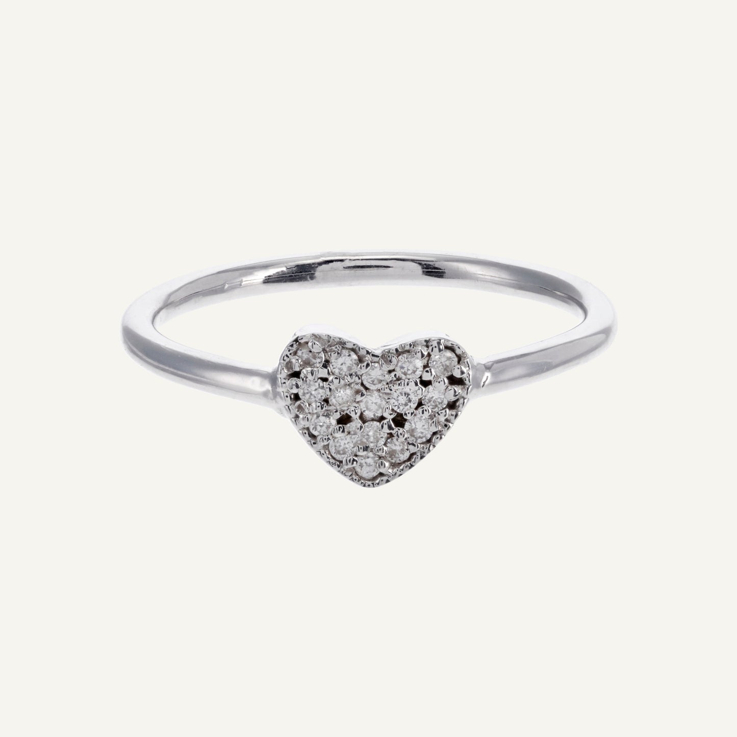 ANILLO CORAZÓN DE DIAMANTES