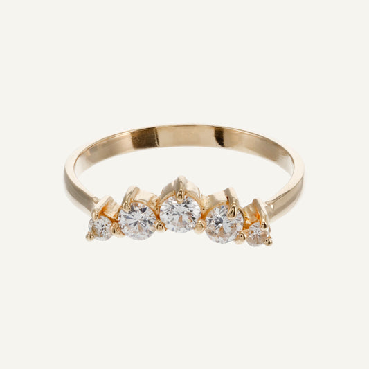 ANILLO TIARA DIAMANTES