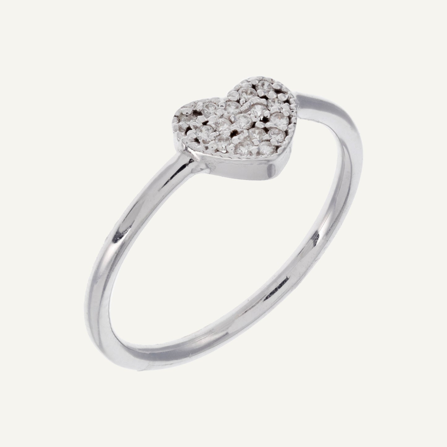 ANILLO CORAZÓN DE DIAMANTES